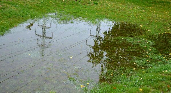 Flooded Yard Drainage Installation in Lewisville