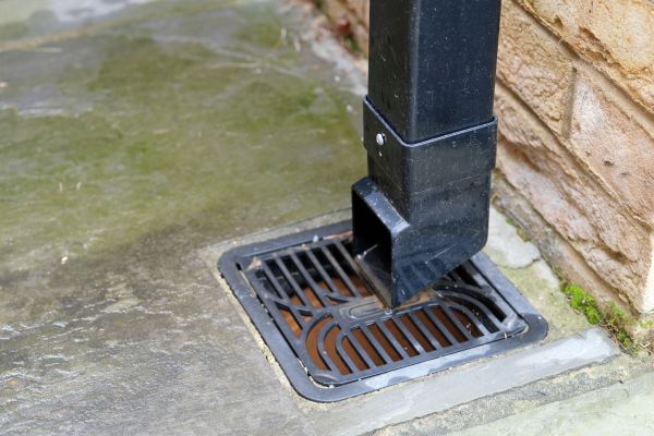 Porch Drainage Installation in Lewisville