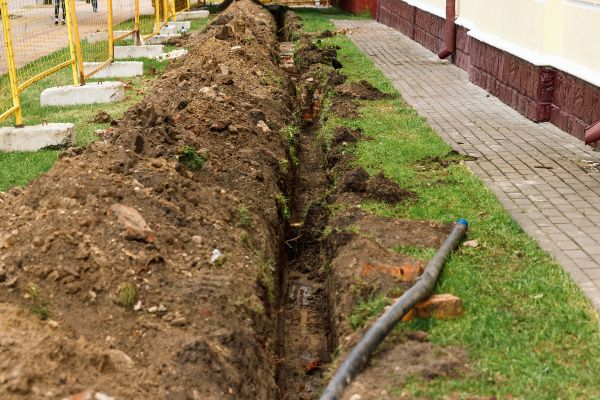 French Drain Replacement in Lewisville