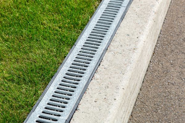 Courtyard Drain Installation in Lewisville