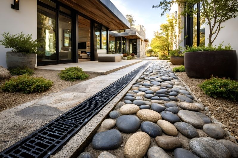 Outdoor Drainage Installation